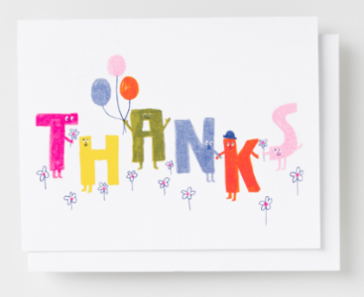 Thanks Friends Card - Yellow Owl Workshop