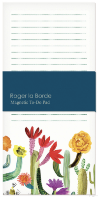 Cactusland Magnet Notepad - Roger la Borde FM032