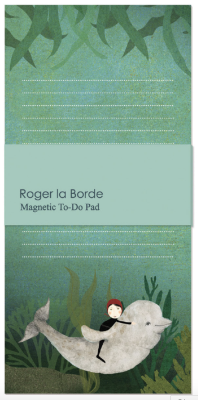 Whale Song Magnet Notepad - Roger la Borde FM033