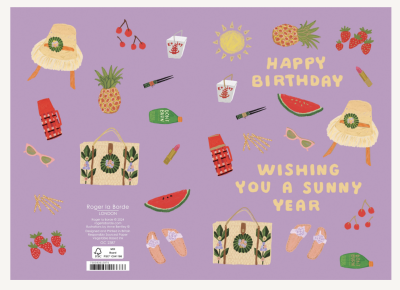 Sunny Accessories Greeting Card - Roger La Borde GC2387