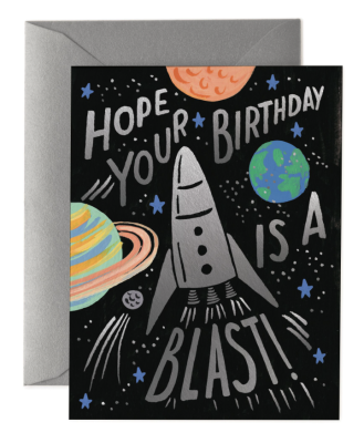 Birthday Blast Card - Greeting Card