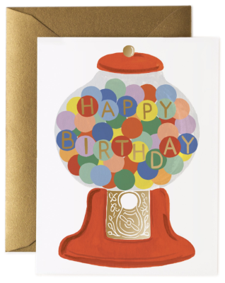 Gumball Birthday Card - Rifle Paper Co.