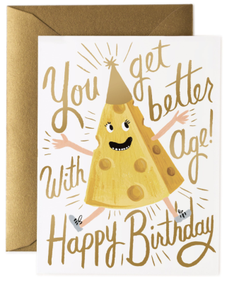Better with Age Birthday Card - Rifle Paper Co.