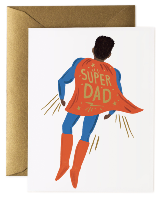 Super Dad 2 Card - Greeting Card
