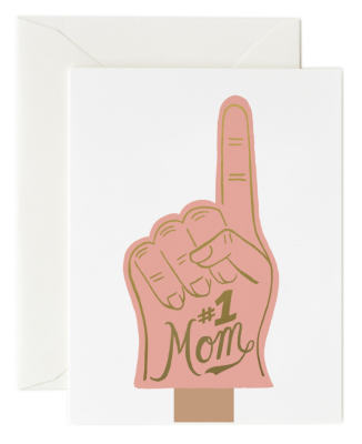1 Mom Card - Greeting Card