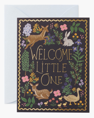 Woodland Welcome Card - Rifle Paper Co.