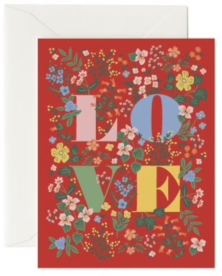 Mayfair Love Card - Rifle Paper Co