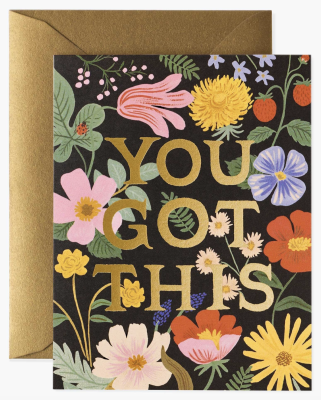 You Got This Strawberry Fields Card - Rifle Paper Co
