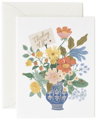 Thinking of You Bouquet Card - Rifle Paper Co.