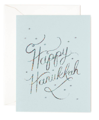 Happy Hanukkah Card - Rifle Paper Co.