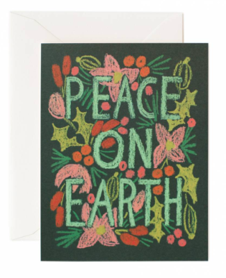Peace on Earth Card - Rifle Paper Co