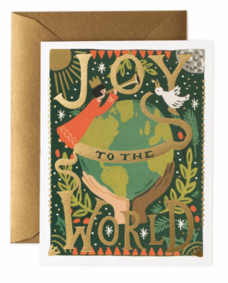 Joy to the World Card - Rifle Paper Co.