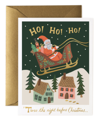 Christmas Delivery Card - Greeting Card