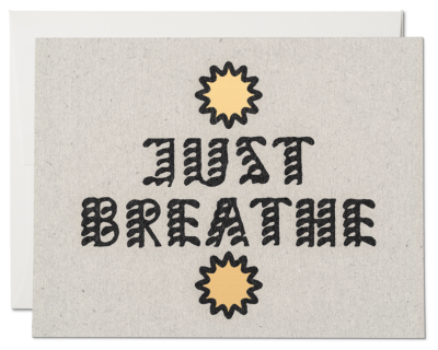 Just Breathe Card - GEE22562