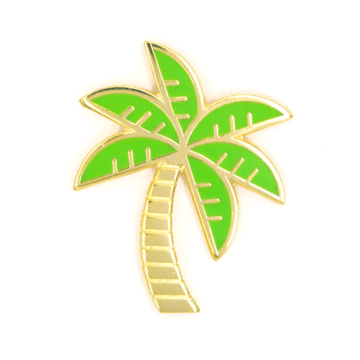 Palm Tree - Enamel Pin