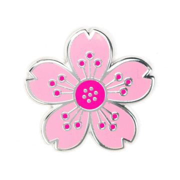 Cherry Blossom - Enamel Pin