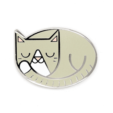 Cat Nap - Enamel Pin