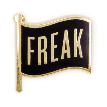 Freak Flag - Enamel Pin