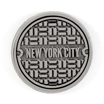 NYC Sewer - Enamel Pin