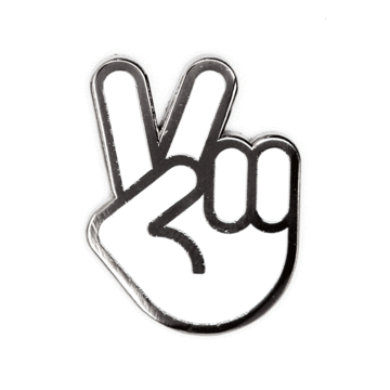 Peace Hand - Enamel Pin