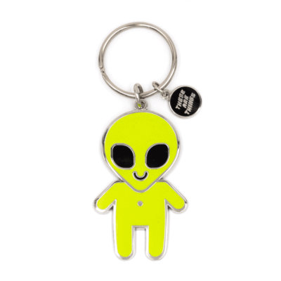 Alien Baby - Enamel Keychain