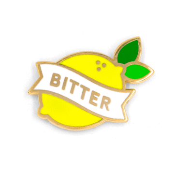 Bitter Lemon - Enamel Pin