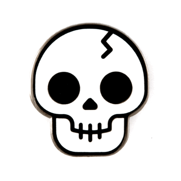 Skull - Enamel Pin