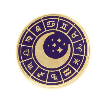 Zodiac Wheel - Enamel Pin