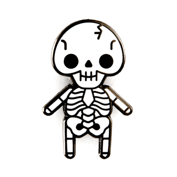 Skeleton Baby - Enamel Pin