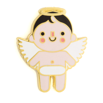 Angel Baby - Light - Enamel Pin