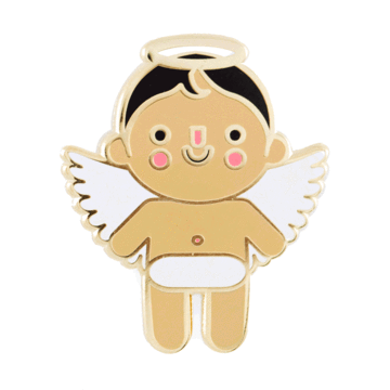 Angel Baby - Medium - Enamel Pin