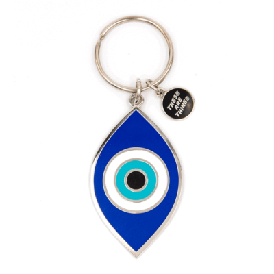 Evil Eye - Enamel Keychain