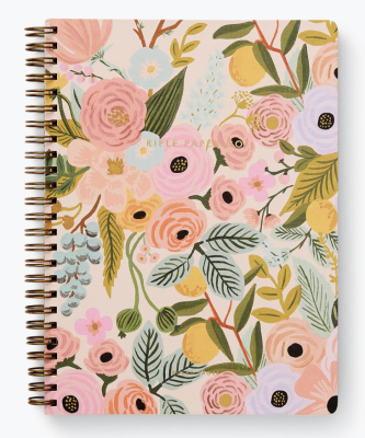 Garden Party Spiral Notebook - Rifle Paper Notebook