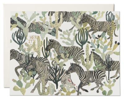 Zebra Herd Card - MMM1914