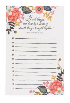 Grat Things Notepad - Rifle Paper Co