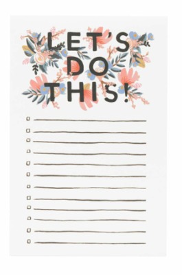 Let s do This Notepad - Rifle Paper Co.
