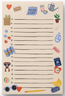 Checklist Notepad - Rifle Paper Co.