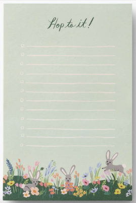 Hop to It Notepad - Rifle Paper Co.