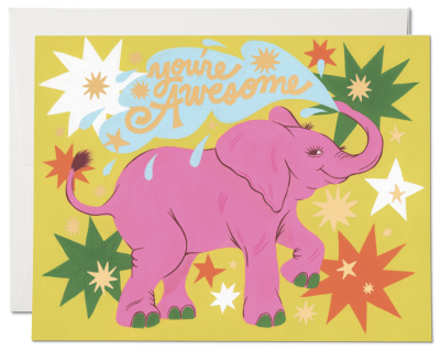 Amazing Elephant Card - PER2305