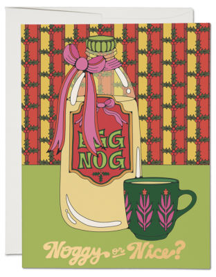Noggy or Nice Card - Red Cap Cards PER2485
