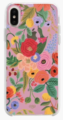Clear Blush Garden Party iPhone Cases - iPhone Hülle