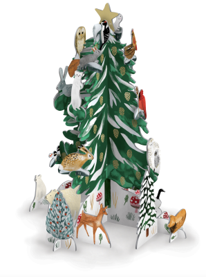 Christmas Conifer Pop &amp; Slot Advent Calendar - Roger la Borde POP111