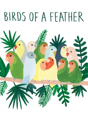 Birds of Feather Card - PUG1648