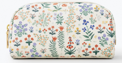 Menagerie Garden Small Cosmetic Pouch - Rifle Paper Co.