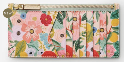 Garden Party Slim Card Wallet - Rifle Paper Co