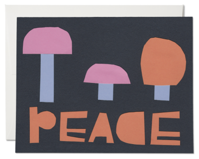 Peace Mushrooms Card - STE2238