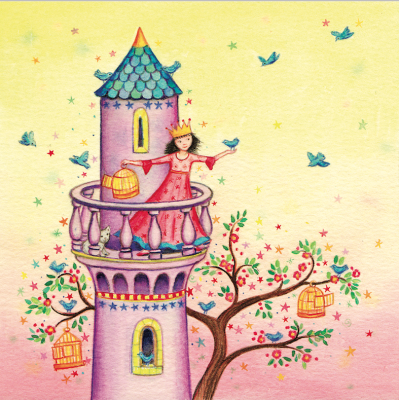 Princess Tower Card - 1218