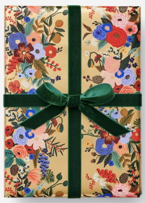 Holiday Garden Party Continuous Wrap - Geschenkpapier Rolle
