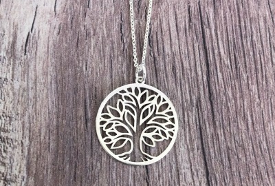Kette 925er Silber tree of life