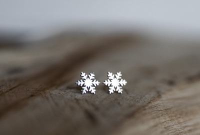 Edelstahl Stecker snowflake